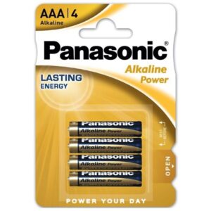Panasonic-Batterie Bronzo AAA LR03 4U · Batterie & Accessori