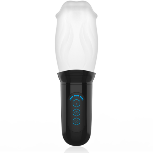 Jamyjob-Spinjob Stimolatore Orale Rotativo, USB, Inserto 8 cm-TPE · Masturbatori (immagine 5)
