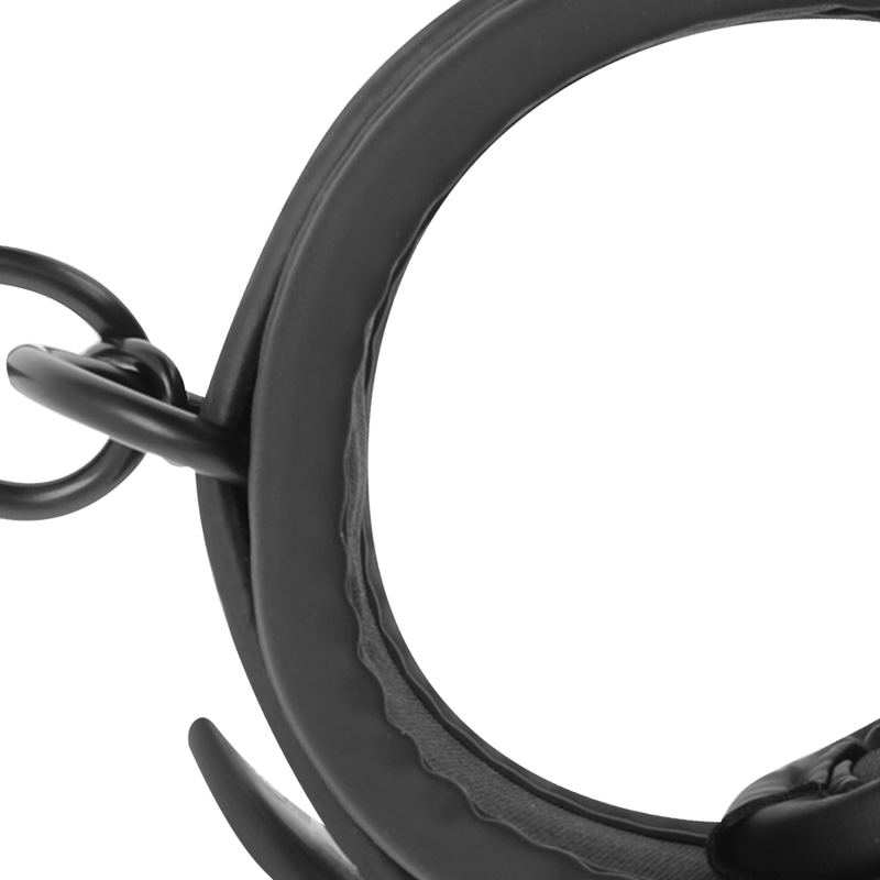 Fetish Submissive Bondage-Manette in Pelle Vegana con Rivestimento · Accessori BDSM (imaginea 9)
