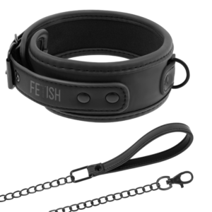 Fetish Submissive Bondage-Collana con catena e fodera · Bondage & Manette