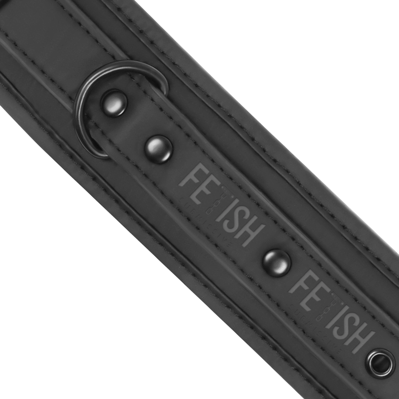 Fetish Submissive Bondage-Collana e manette in pelle vegana · Bondage & Manette (immagine 10)