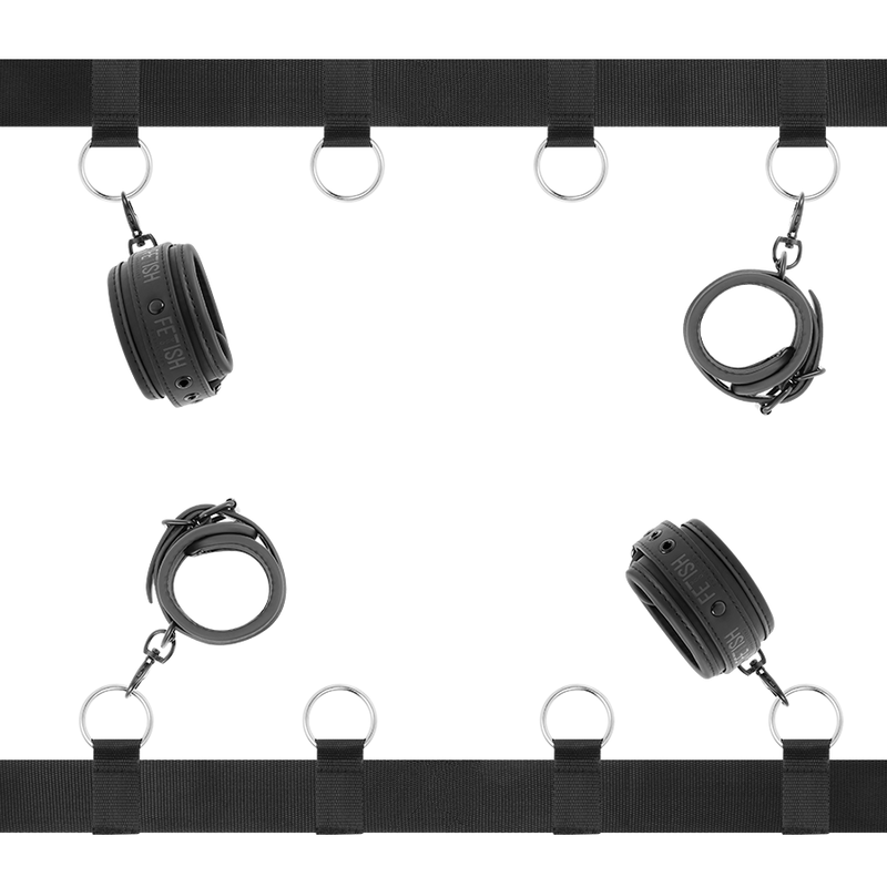 Fetish Submissive Bondage-Set di legami per lettini di lusso