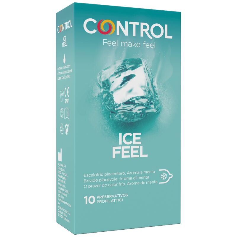 Control Condoms-Ice Feel Cool Effect 10 Unità