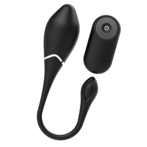 Black&silver-Jenell Uovo Vibratore Ricaricabile-Silicio, 10 velocità — BLACK&SILVER · Vibratori