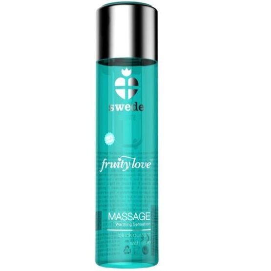 Swede-Fruity Love Massaggio Olio Effetto Riscaldatore Ribes Nero