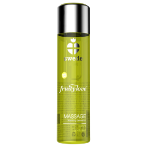 Swede-Fruity Love Massaggio Olio Effetto Riscaldatore Vaniglia e Pera-120 ml