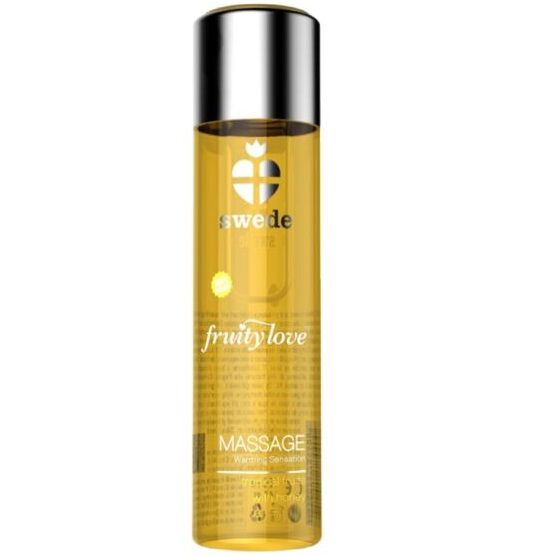 Swede-Olio da Massaggio Fruity Love con Effetto Riscaldatore Tropical