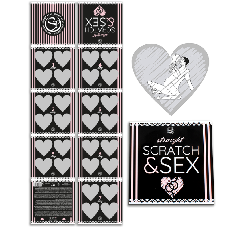 Secretplay 100% Games-Scratch & Sesso Gioco per Coppie Straight · Giochi erotici (immagine 2)
