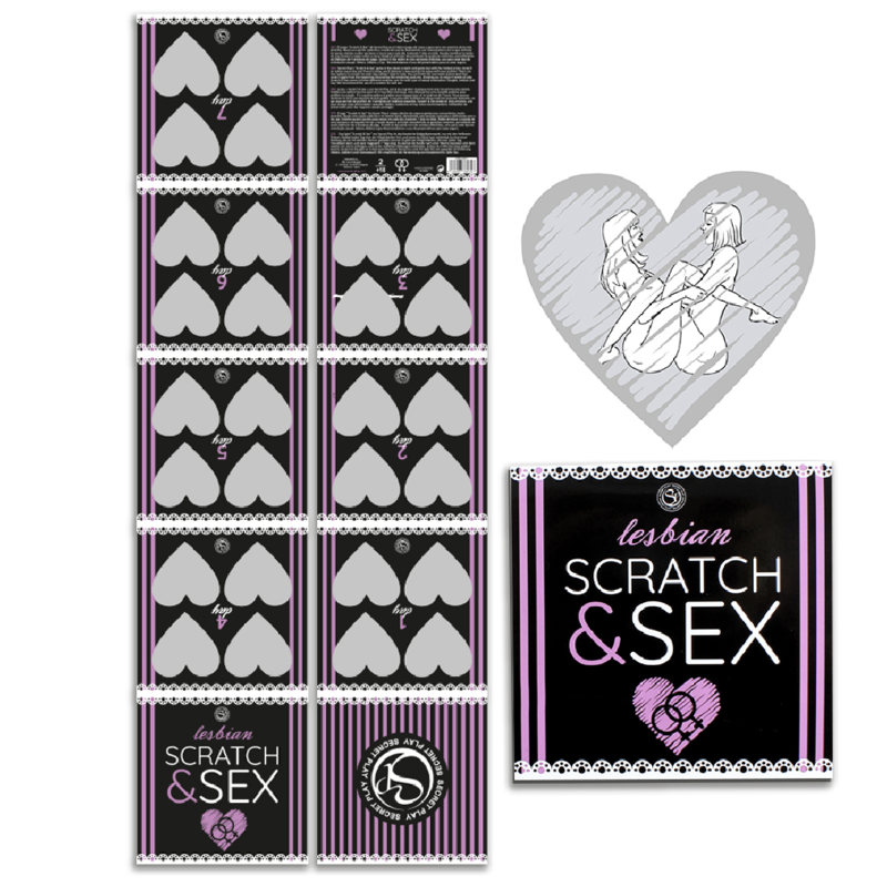 Secretplay 100% Games-Scratch & Sesso Gioco per Coppie Posizioni · Giochi erotici (immagine 2)