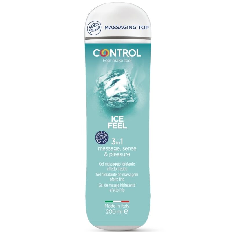 Control Lubes-Gel 3 in 1 Ice Feel-200 ml