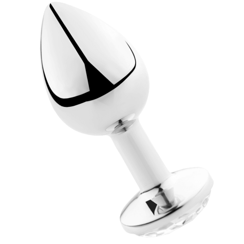 Secretplay Toys-Plug anale Taglia L - Trasparente-Metal
