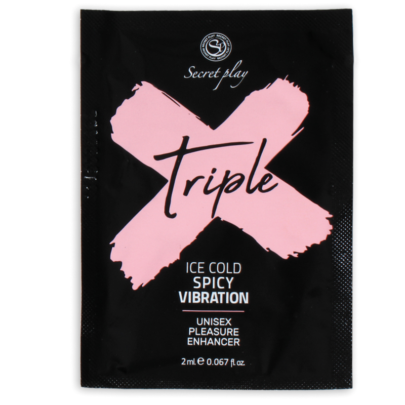 Secretplay Cosmetic-Intensificatore di piacere Tripla X Dose Singola 1 Secretplay Cosmetic-Intensificatore di piacere Tripla X Dose Singola · Afrodisiaci donna