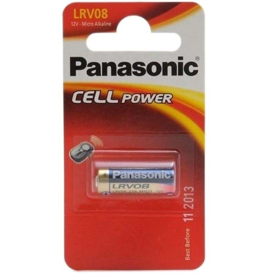 Panasonic-Batteria LRV08 LR23A 12V 1 Pezzo 1 Panasonic-Batteria LRV08 LR23A 12V 1 Pezzo · Batterie & Accessori