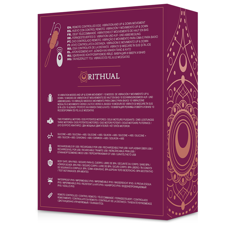 Rithual-Reva Egg Up&down System con telecomando + · Vibratori (imaginea 5)