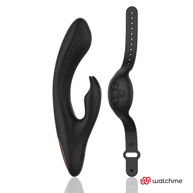Anne's Desire-Rabbit con telecomando Watchme Nero-Silicone, 7 2 Anne's Desire-Rabbit con telecomando Watchme Nero-Silicone, 7 — ANNE´S DESIRE · Vibratori (imaginea 2)
