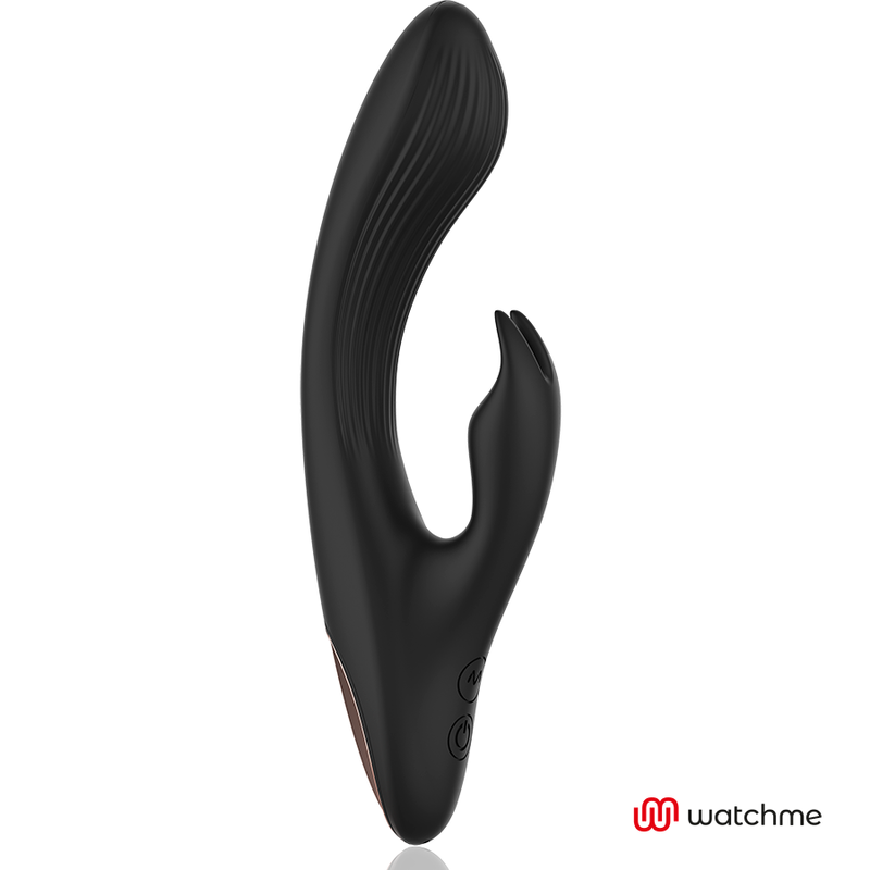 Anne's Desire-Rabbit con Telecomando Watchme Nero/Oro-Silicone — ANNE´S DESIRE · Vibratori (immagine 8)