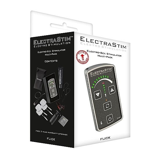 Electrastim-Flick Stimolatore Multi-pack-Silicone, 7 velocità · Accessori BDSM (immagine 3)
