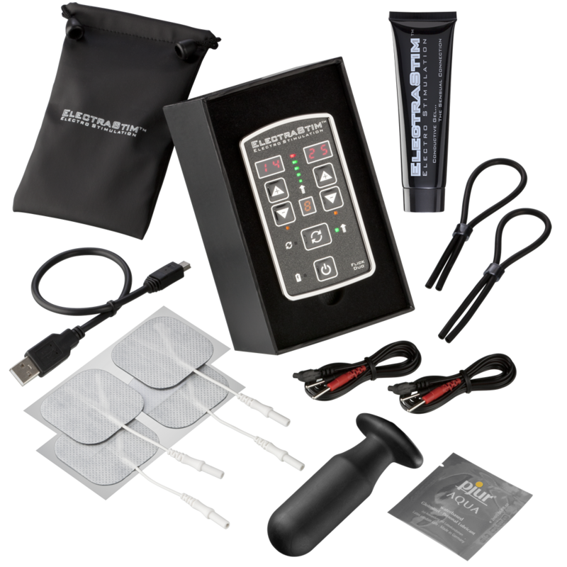 Electrastim-Flick Duo Stimolatore Multi-pack-Silicone, Ricaricabile