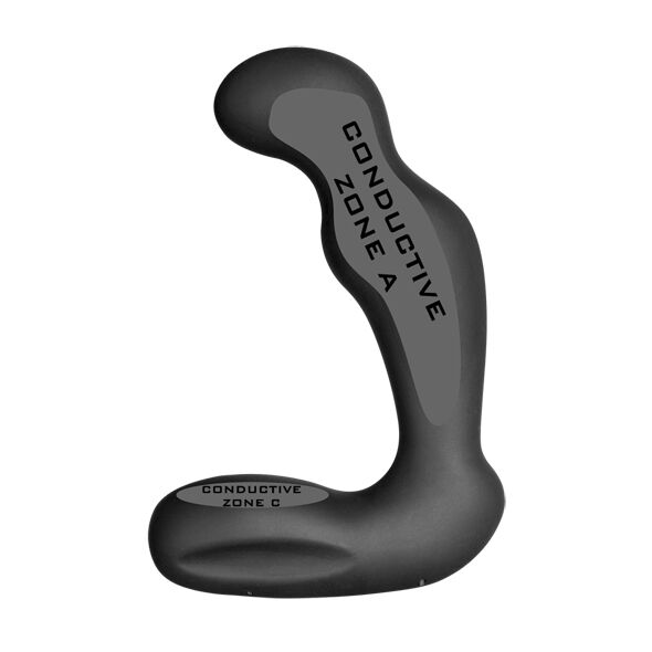 Electrastim-Sirio di Silicone Nero Massaggio Prostatico Quadrato-Polare · Accessori BDSM (imaginea 5)