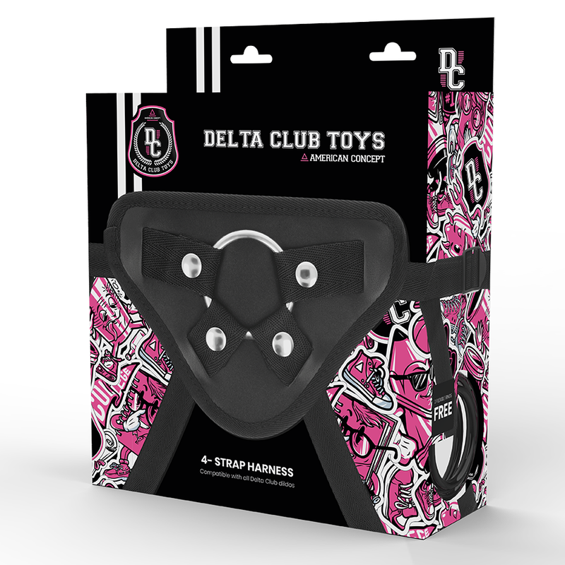 Deltaclub-Imbracatura Universal One Size-Silicone · Strap-on & Imbracature (immagine 2)