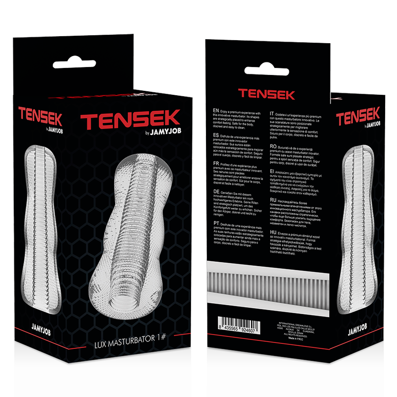 Jamyjob-Extreme Tensek 1 Masturbatore Trasparente-TPE 5 Jamyjob-Extreme Tensek 1 Masturbatore Trasparente-TPE · Masturbatori (imaginea 5)