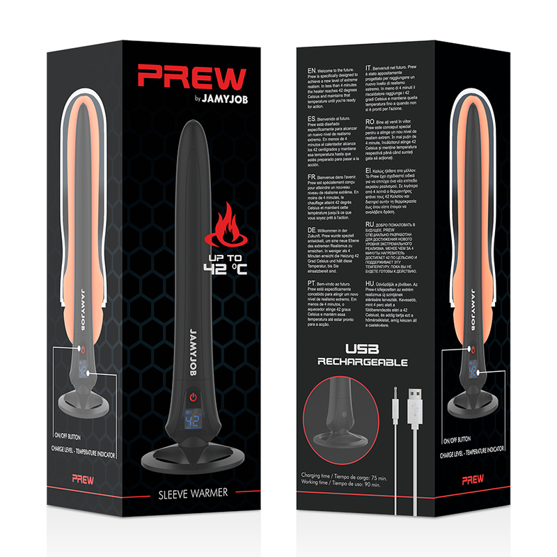 Jamyjob-Prew Riscaldatore Masturbatore-USB, Impermeabile 3 Jamyjob-Prew Riscaldatore Masturbatore-USB, Impermeabile · Masturbatori (imaginea 3)