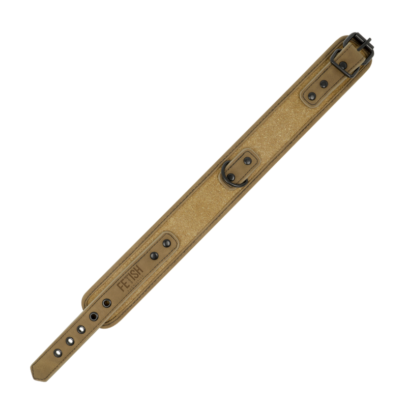Fetish Submissive Origin-Collana imbottita in neoprene con catena metallica · Bondage & Manette (immagine 5)