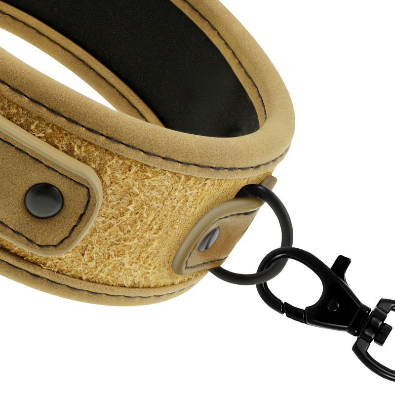 Fetish Submissive Origin-Collana imbottita in neoprene con catena metallica · Bondage & Manette (immagine 9)