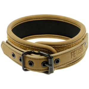 Fetish Submissive Origin-Collana imbottita in neoprene con catena metallica · Bondage & Manette (immagine 3)