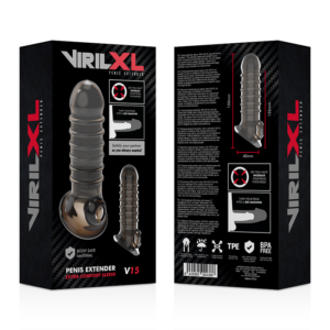 Virilxl-Estensione e guscio per Penis V15 TPE 66 Virilxl-Estensione e guscio per Penis V15 TPE · Anelli & Guaine per pene (imaginea 17)