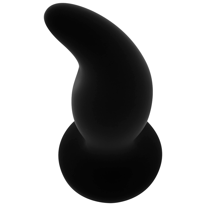 Ohmama-Plug anale P-point curvo in Silicone 12 cm con Ventosa · Accessori BDSM (immagine 2)