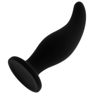 Ohmama-Plug anale P-point curvo in Silicone 12 cm con Ventosa · Accessori BDSM (immagine 3)