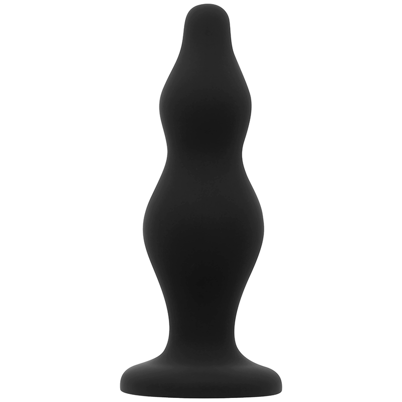 OHMAMA PLUG ANAL DE SILICONA NIVELADO 12 CM Ohmama-Plug anale Livellato di Silicone 12 cm con Ventosa · Accessori BDSM