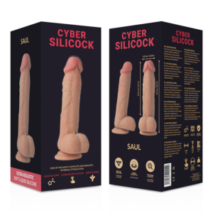 Cyber Silicock-Strap-on Saul di Silicone Liquido con 3 Anelli · Strap-on & Imbracature (immagine 8)