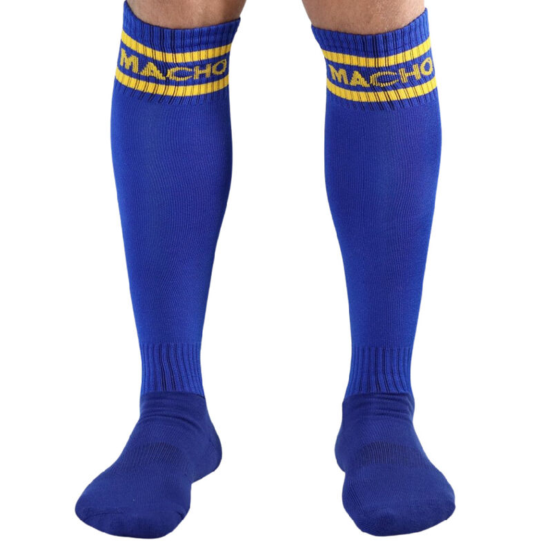 Macho Underwear-Macho Maschio Calzini Lunghi Stile Calcio 4 Macho Underwear-Macho Maschio Calzini Lunghi Stile Calcio · Intimo uomo (imaginea 2)