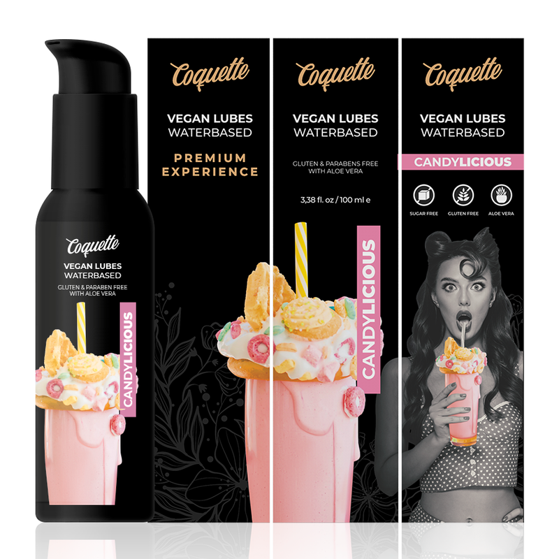 Coquette Cosmetics-Premium Experience 100ML Lubrificante Vegano 3 Coquette Cosmetics-Premium Experience 100ML Lubrificante Vegano — COQUETTE CHIC DESIRE · Lubrificanti (imaginea 3)