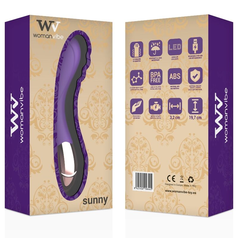 Womanvibe-Sunny G-spot in Silicone Ricaricabile, Oro 2 Womanvibe-Sunny G-spot in Silicone Ricaricabile, Oro · Vibratori (imaginea 2)