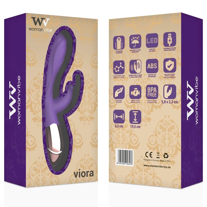 Womanvibe-Viora Vibratore Ricaricabile Silicone-10 velocità 3 Womanvibe-Viora Vibratore Ricaricabile Silicone-10 velocità · Vibratori (imaginea 3)