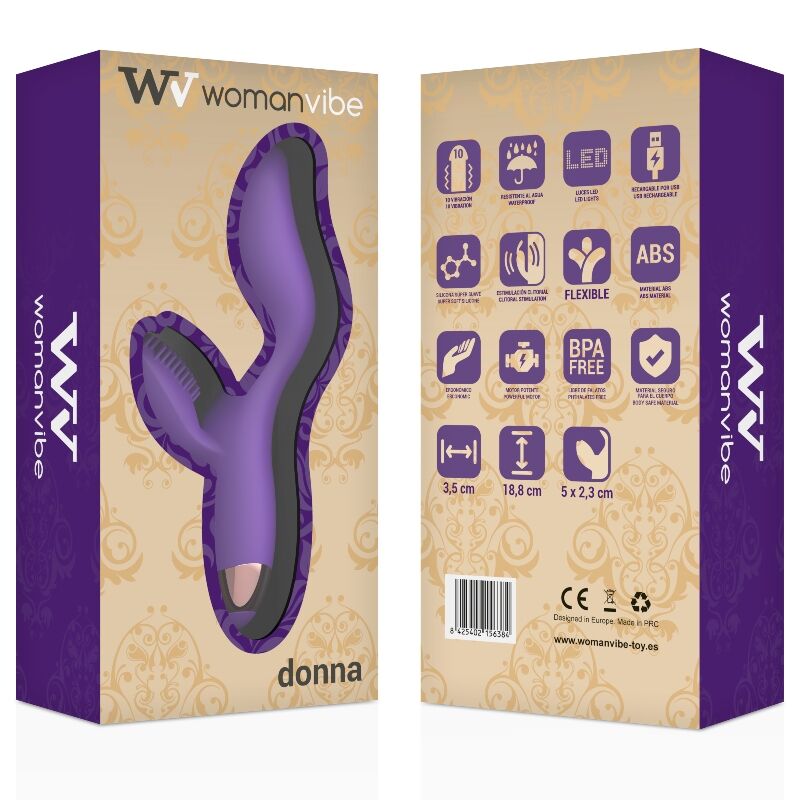 Womanvibe-Donna Vibratore Ricaricabile Silicone-10 velocità 2 Womanvibe-Donna Vibratore Ricaricabile Silicone-10 velocità · Vibratori (imaginea 2)