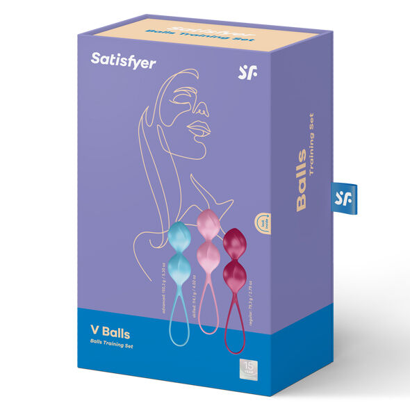 Satisfyer Balls-Loveballs Training Set 2-Silicone · Giocattoli anali (immagine 2)