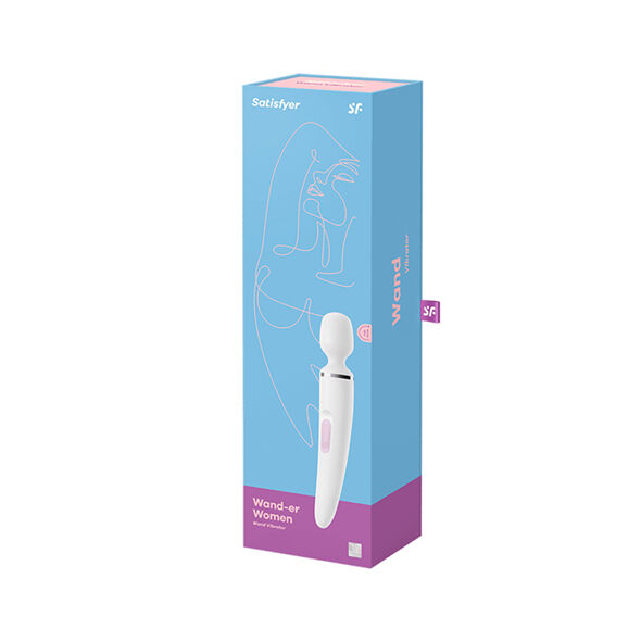 Satisfyer Wand-Wander Woman White-Silicone, 10 velocità, USB 6 Satisfyer Wand-Wander Woman White-Silicone, 10 velocità, USB · Vibratori (imaginea 6)