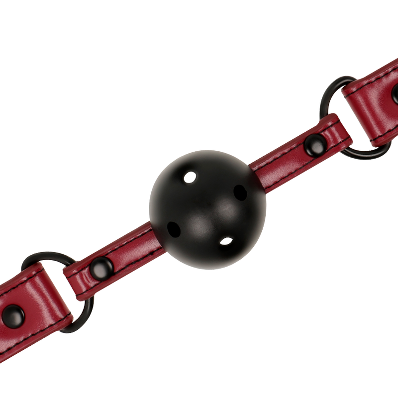 Fetish Submissive Dark Room-Dark Room Gag Traspirante-Metallo 2 Fetish Submissive Dark Room-Dark Room Gag Traspirante-Metallo · Accessori BDSM (immagine 2)