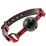 Fetish Submissive Dark Room-Dark Room Gag Traspirante-Metallo · Accessori BDSM