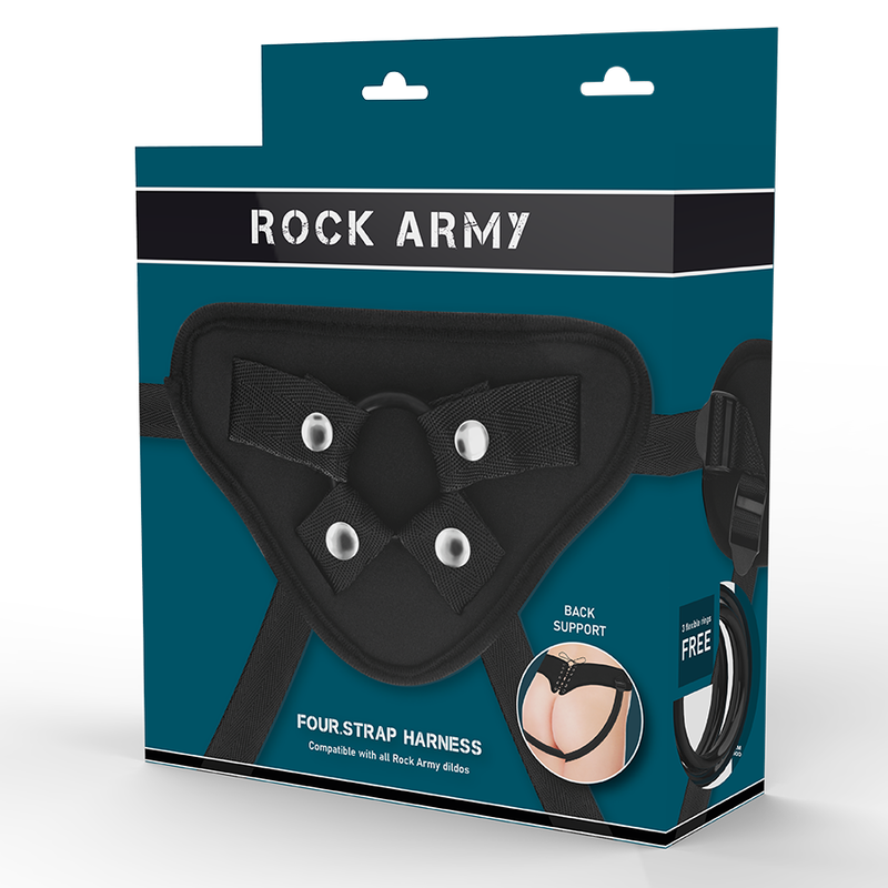Rock Army-Imbracatura regolabile con anelli flessibili · Strap-on & Imbracature (imaginea 7)