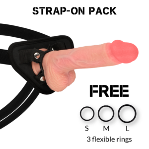 Rock Army-Harness + Liquido Silicone Premium Spitfire Realistico