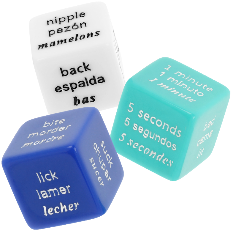 Waterfeel-Gioco di Dadi Erotici ES/FR/EN