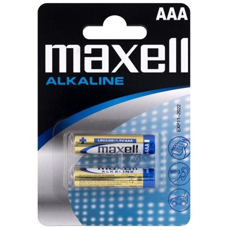 Maxell-Batteria alcalina Aaa LR03 Blister * 2