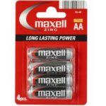 Maxell-Stack di sale Manganeso Aa R6 * 4 Pezzi · Batterie & Accessori