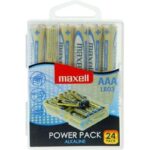 Maxell-Batterie Alcaline Aaa LR03 - Pacchetto 24 Pezzi 522 img 98522 c68a81b4fbec3f9f1246235a944f6e76 1