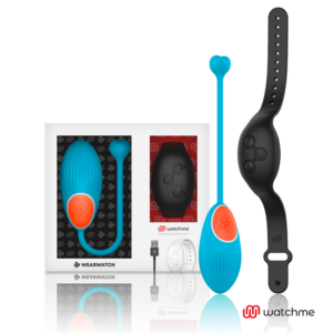 Wearwatch-Uova Vibratore Watchme con Orologio Nero
